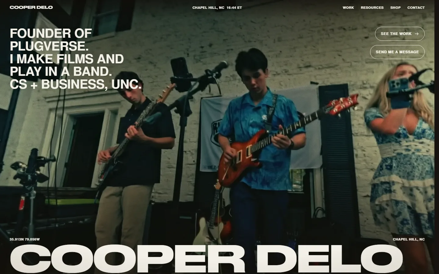 cooperdelo.com, built with the kit