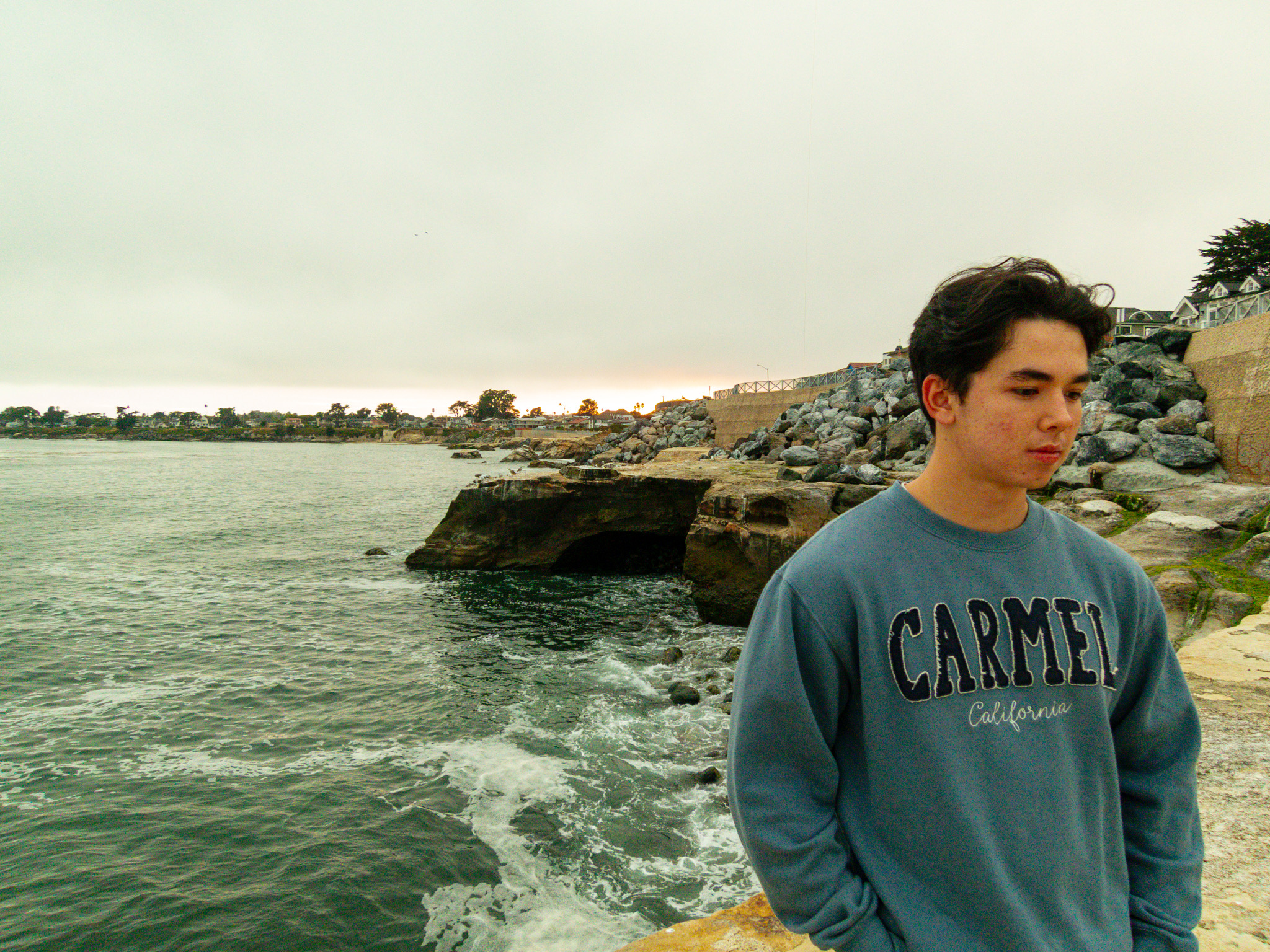 Cooper on Carmel waterfront