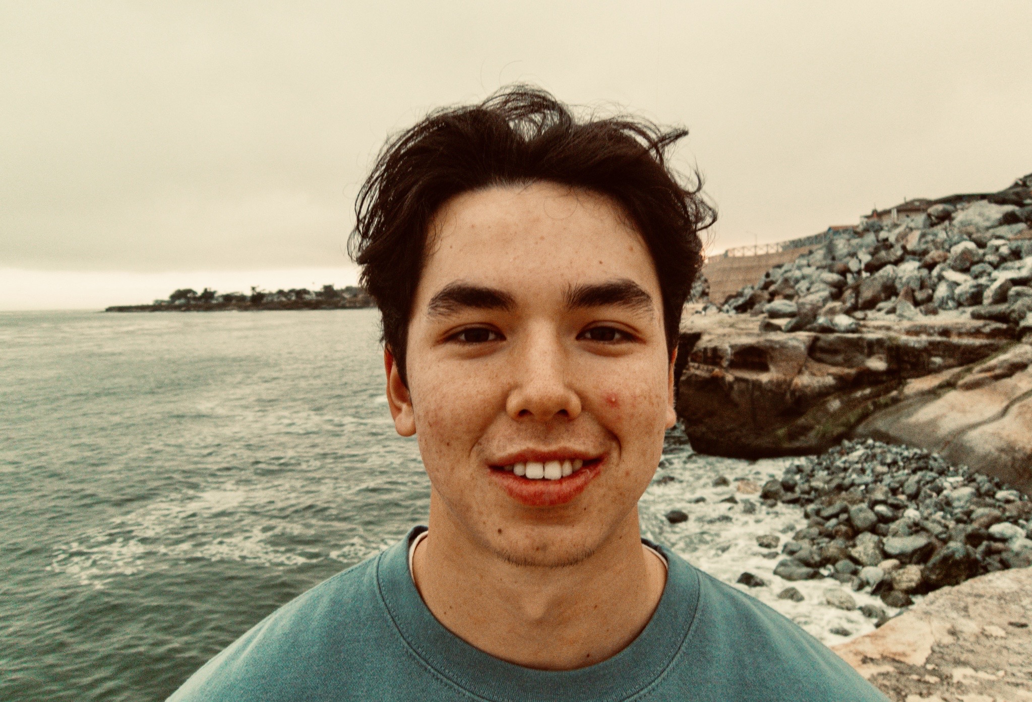 Carmel coastline portrait