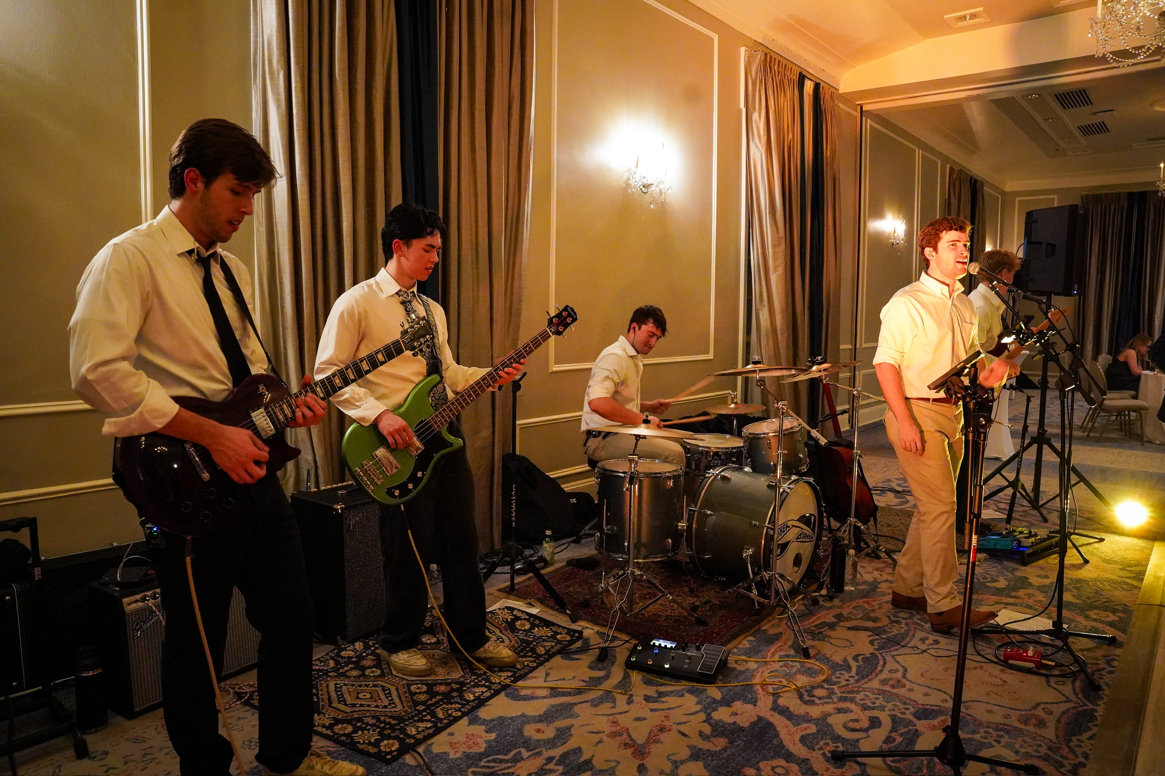 Rubber Band wedding gig lineup