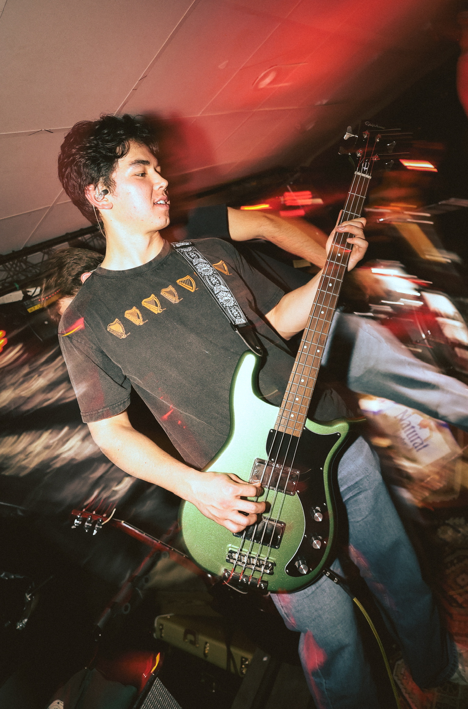 Cooper Delo with bass